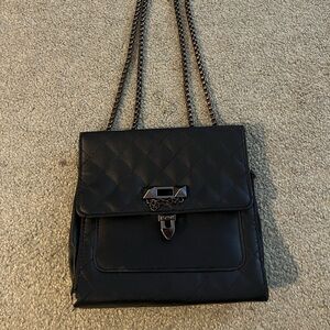 Black Diamond Quilted Bag